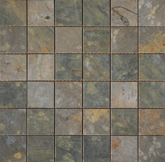 Copper 2x2 Mosaic | Alita Tile