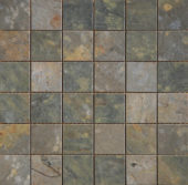 Copper 2x2 Mosaic | Alita Tile