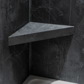 Cracked Slate Shower Bench 26x18.63x3 | Alita Tile