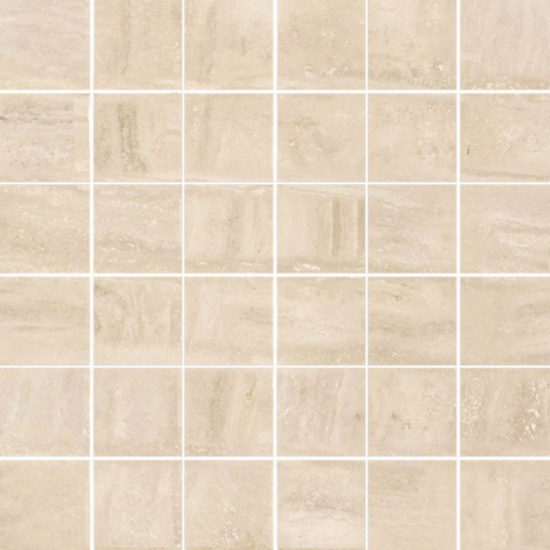 Crema Navona Polished 2X2 Mosaic | Alita Tile