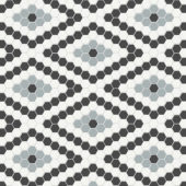 Dawn Blend Matte Diamond Pattern Mosaic | Alita Tile
