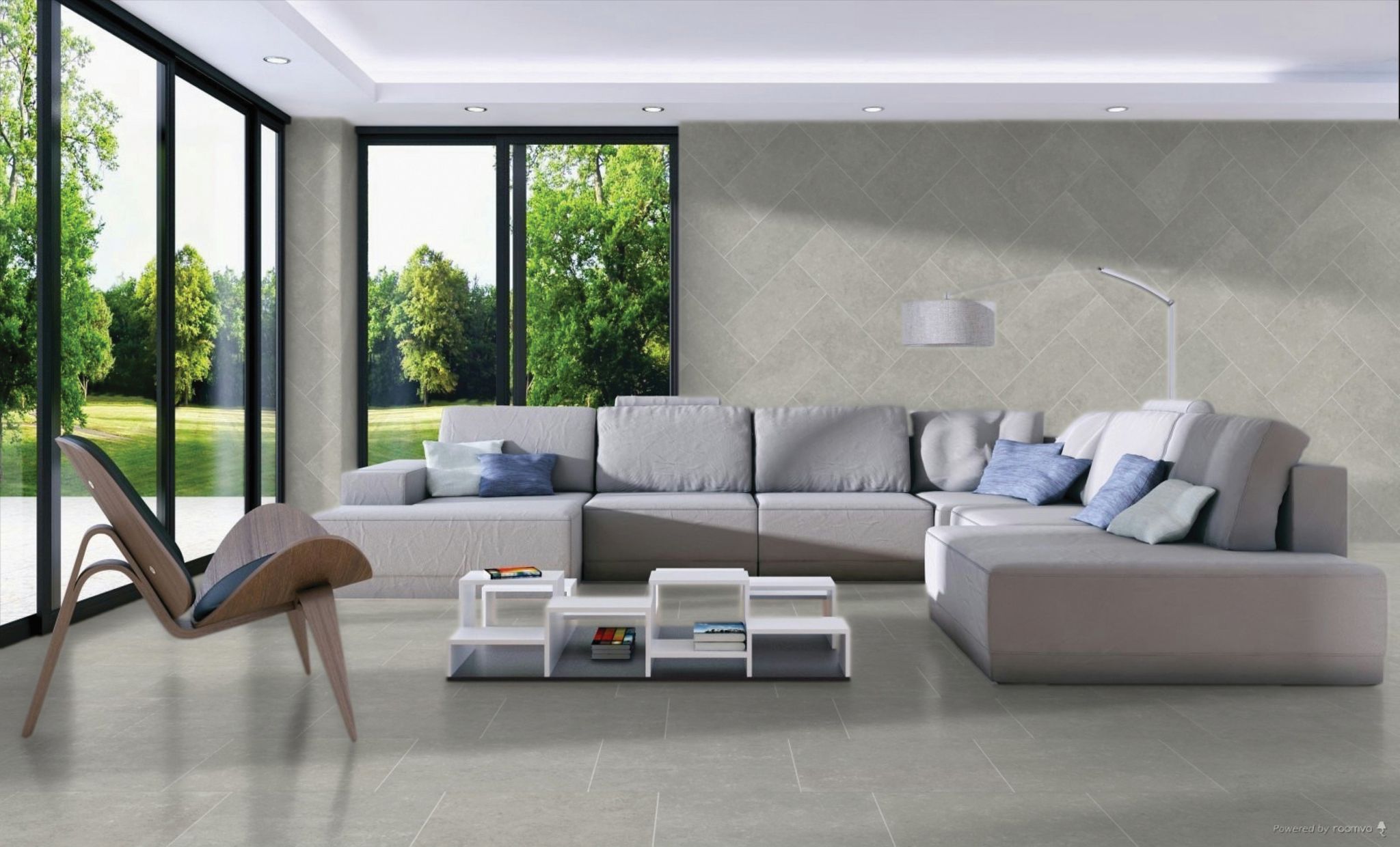 Denver Graphite Matte 12x24 - 20x20 | Alita Tile
