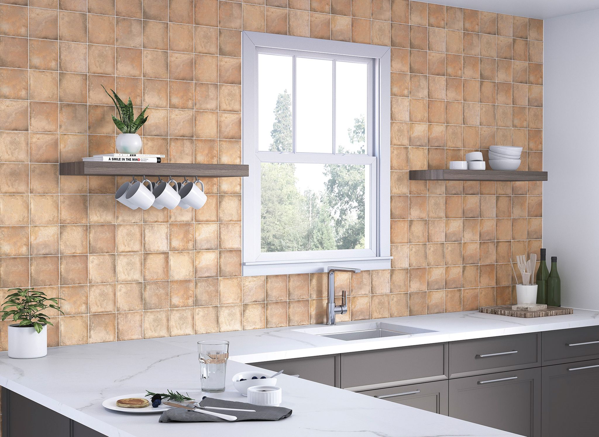 Dominica Dark 5x5 | Alita Tile