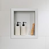 Dusty Pearl Shower Niche 14.5 x12 Inside | Alita Tile