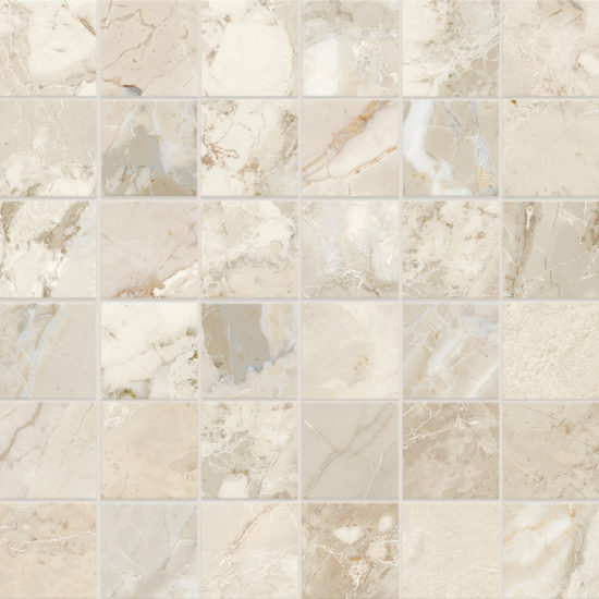 Dynasty Almond 2X2 Mosaic | Alita Tile