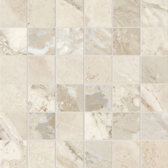 Dynasty Almond 2X2 Mosaic | Alita Tile