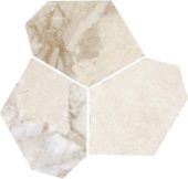 Dynasty Almond Polished/Matte 11X12 Eggs Mosaic | Alita Tile