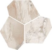 Dynasty Almond Polished/Matte 11X12 Eggs Mosaic | Alita Tile