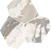 Dynasty Grey Polished/Matte 11X12 Eggs Mosaic | Alita Tile