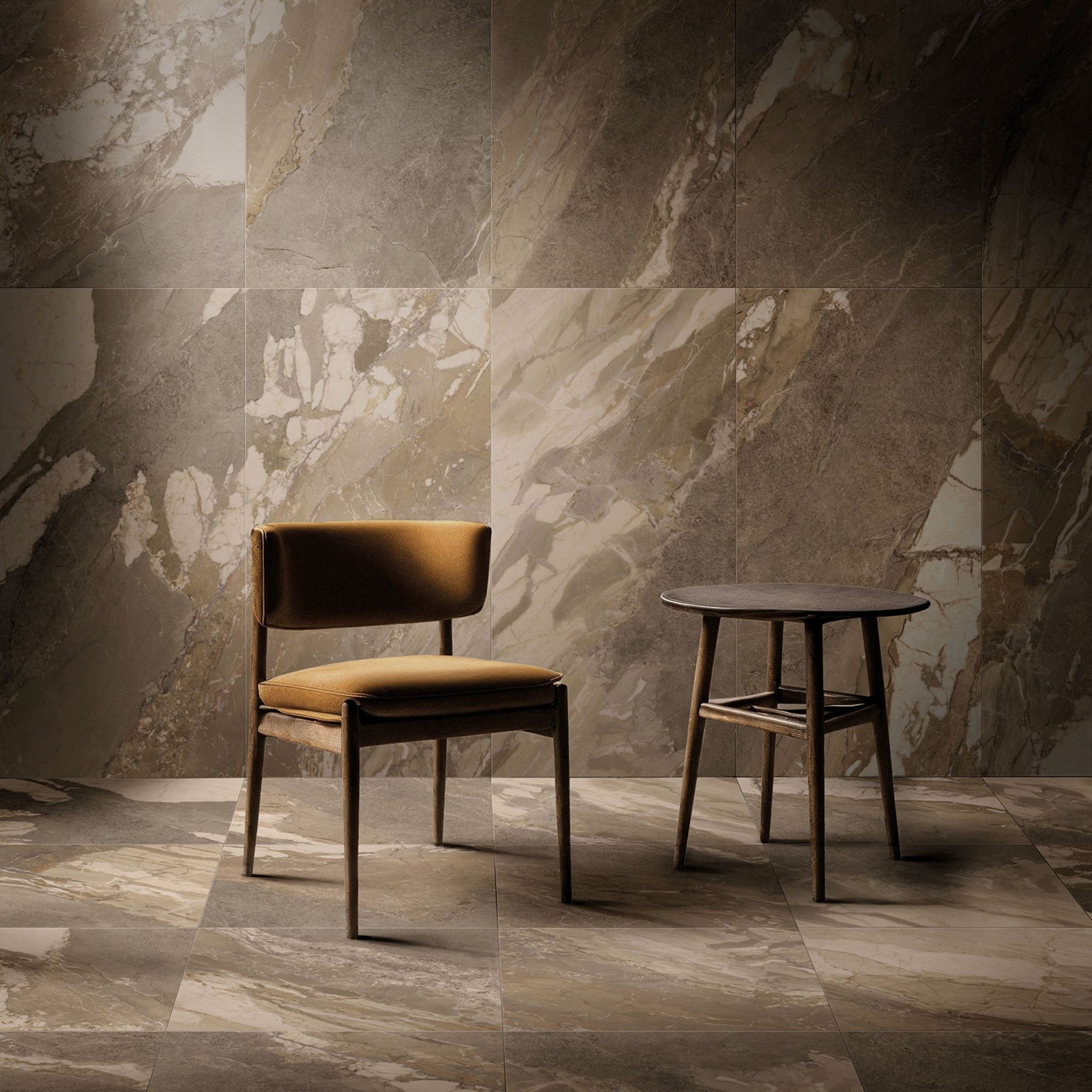 Dynasty Taupe Polished/Matte 24x48  | Alita Tile