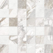 Dynasty White 2X2 Mosaic | Alita Tile