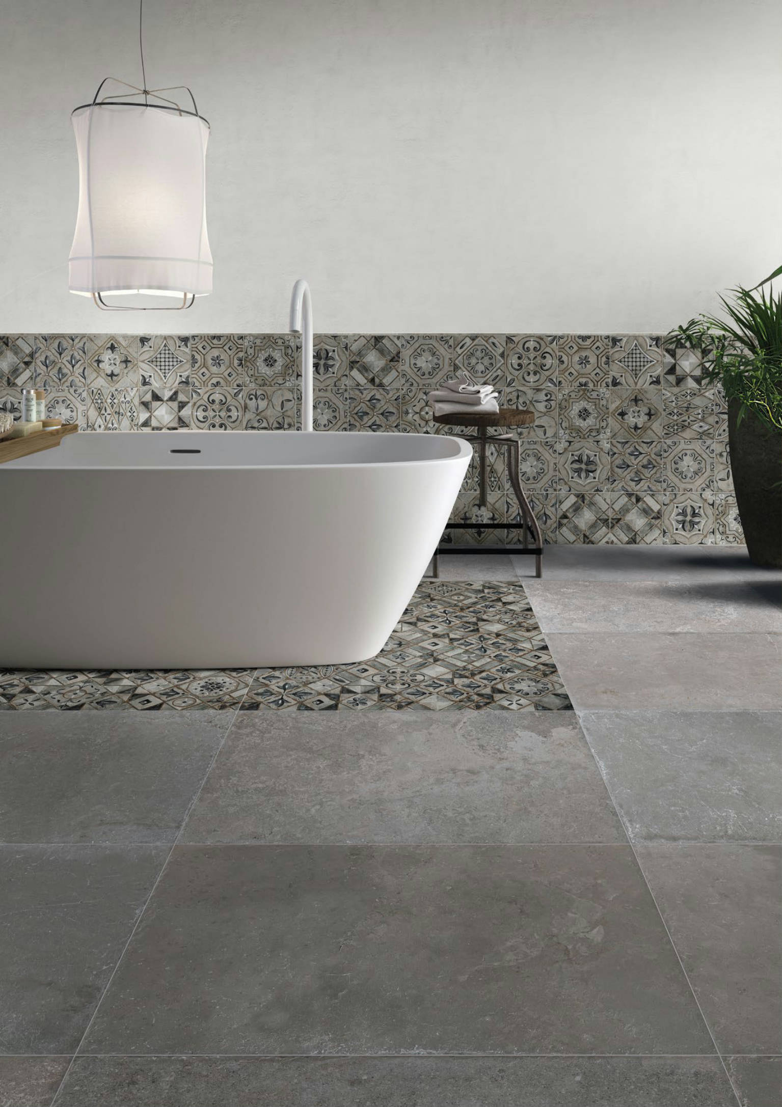 Elevation Menfi Grey 24x24 | Alita Tile