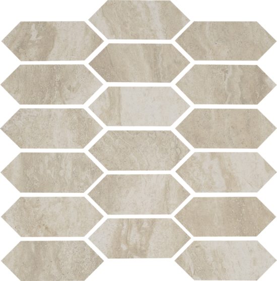 Essence Beige Picket Mosaic | Alita Tile