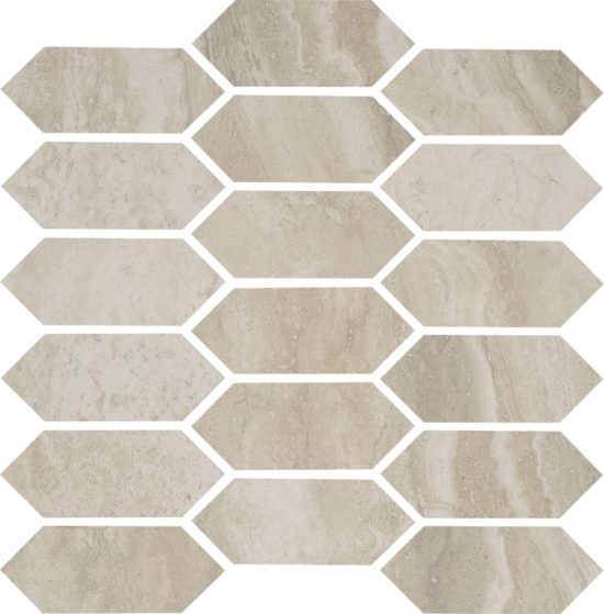 Essence Beige Picket Mosaic | Alita Tile