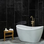 Etna Gloss Wall Panel 48x120 | Alita Tile