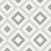 Evening Blend Matte Cubic Pattern Mosaic | Alita Tile
