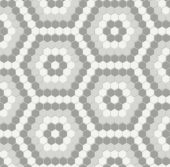 Evening Blend Matte Hexagon Pattern Mosaic | Alita Tile