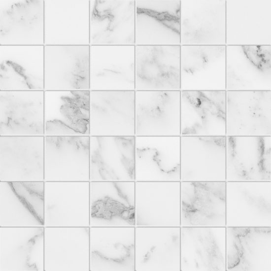 Florence 2X2 Bianco Matte Mosaic | Alita Tile