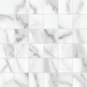 Florence 2X2 Statuario Matte Mosaic | Alita Tile