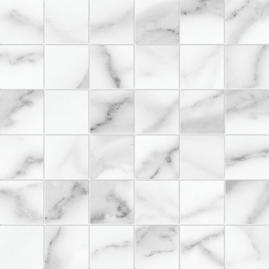 Florence 2X2 Statuario Matte Mosaic | Alita Tile