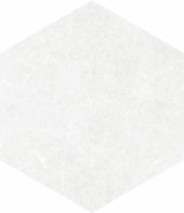 Form 5.5X6.3” White Hexagon | Alita Tile