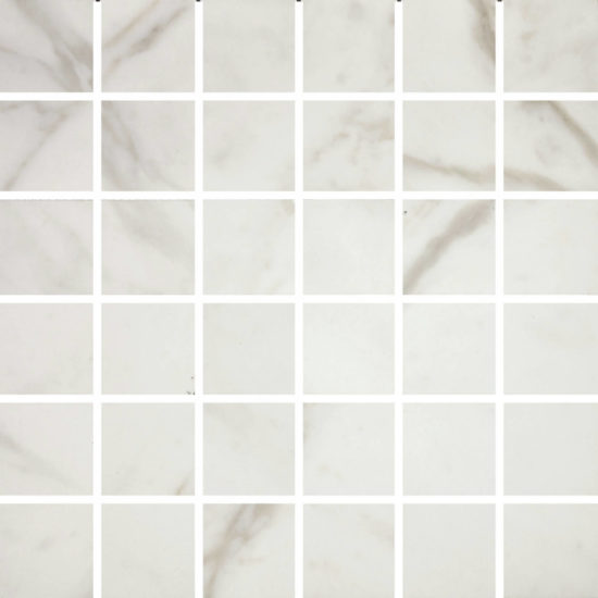 Golden Calacatta Matte 2X2 Mosaic | Alita Tile
