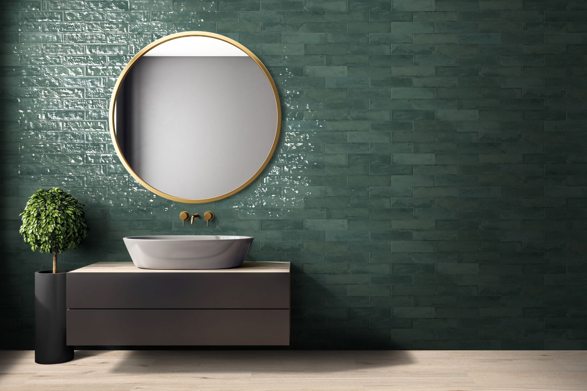 Grand Cayman 3x12" Heritage Green 2  | Alita Tile