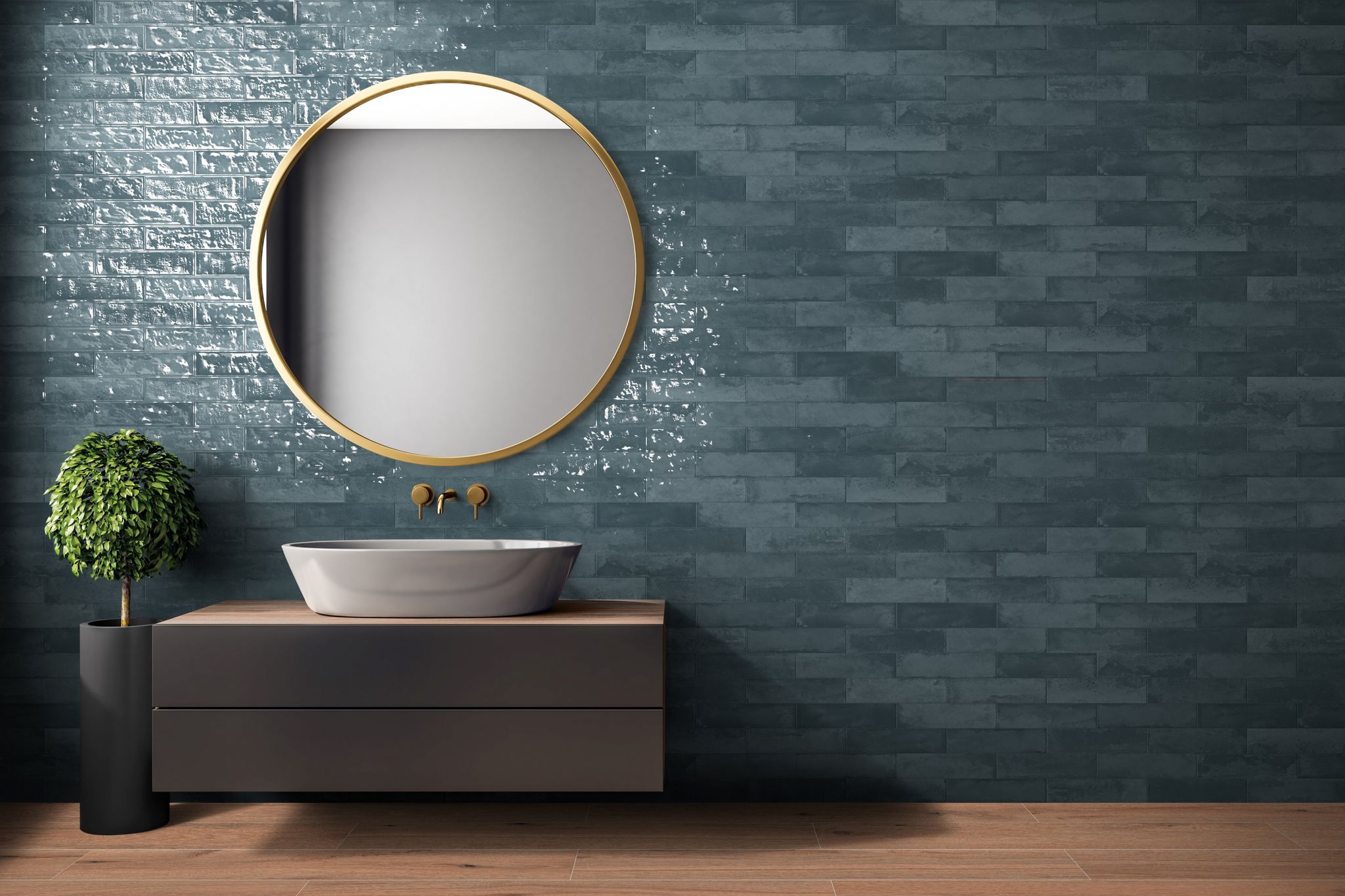 Grand Cayman 3x12" Kaibo Teal 1 | Alita Tile