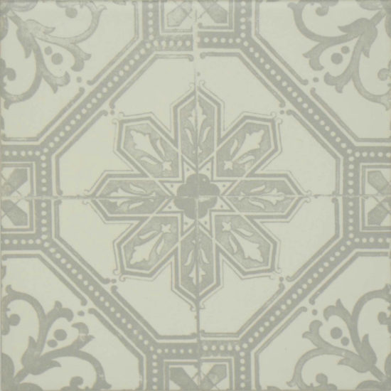 Grey Glossy Mix 8X8 | Alita Tile
