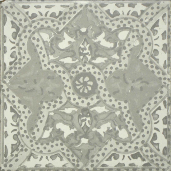 Grey Glossy Mix 8X8 | Alita Tile