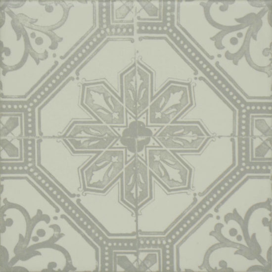 Grey Glossy Mix 8X8 | Alita Tile