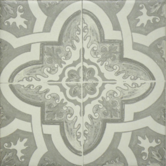 Grey Matte Mix 8X8 | Alita Tile