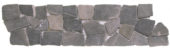 Grey Opus Mosaic Interlocking Border | Alita Tile