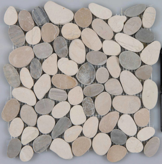 Harmony Warm Flat Pebble | Alita Tile