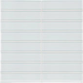 Ice 1.5X6 Stacked Mosaic | Alita Tile
