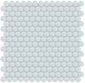 Ice Penny Round Mosaic | Alita Tile
