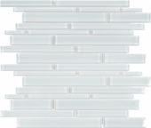 Ice Random Strip Mosaic | Alita Tile