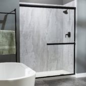 Iced Pewter Shower Wall Kit 30x60x78 | Alita Tile