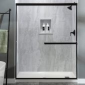 Iced Pewter Shower Wall Kit 36x36x78 | Alita Tile