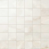 Intrigue Ivory Matte 2x2 Mosaic | Alita Tile