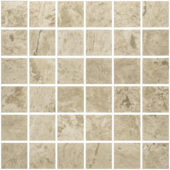Ivory 2X2 Mosaic | Alita Tile