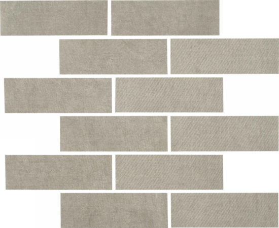 Lexington Greige 2X6 Mosaic | Alita Tile