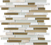 Linear Bamboo Mosaic | Alita Tile