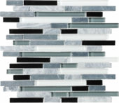 Linear Midnight Mosaic | Alita Tile