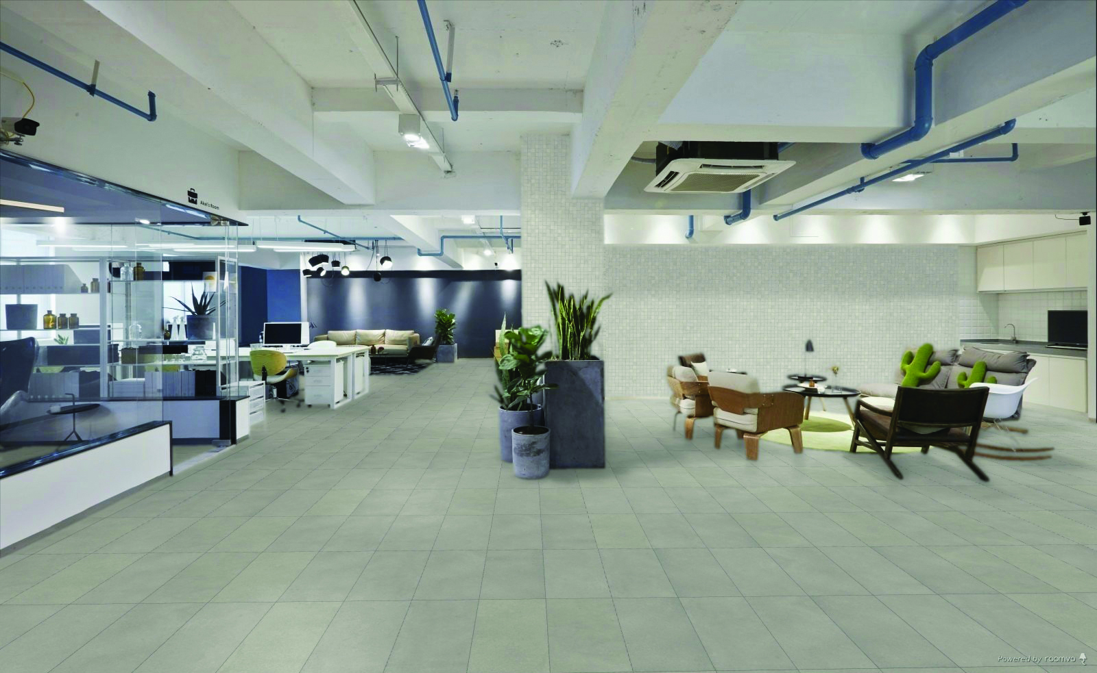 Madison 12x24 & 2x2 Stone Matte | Alita Tile