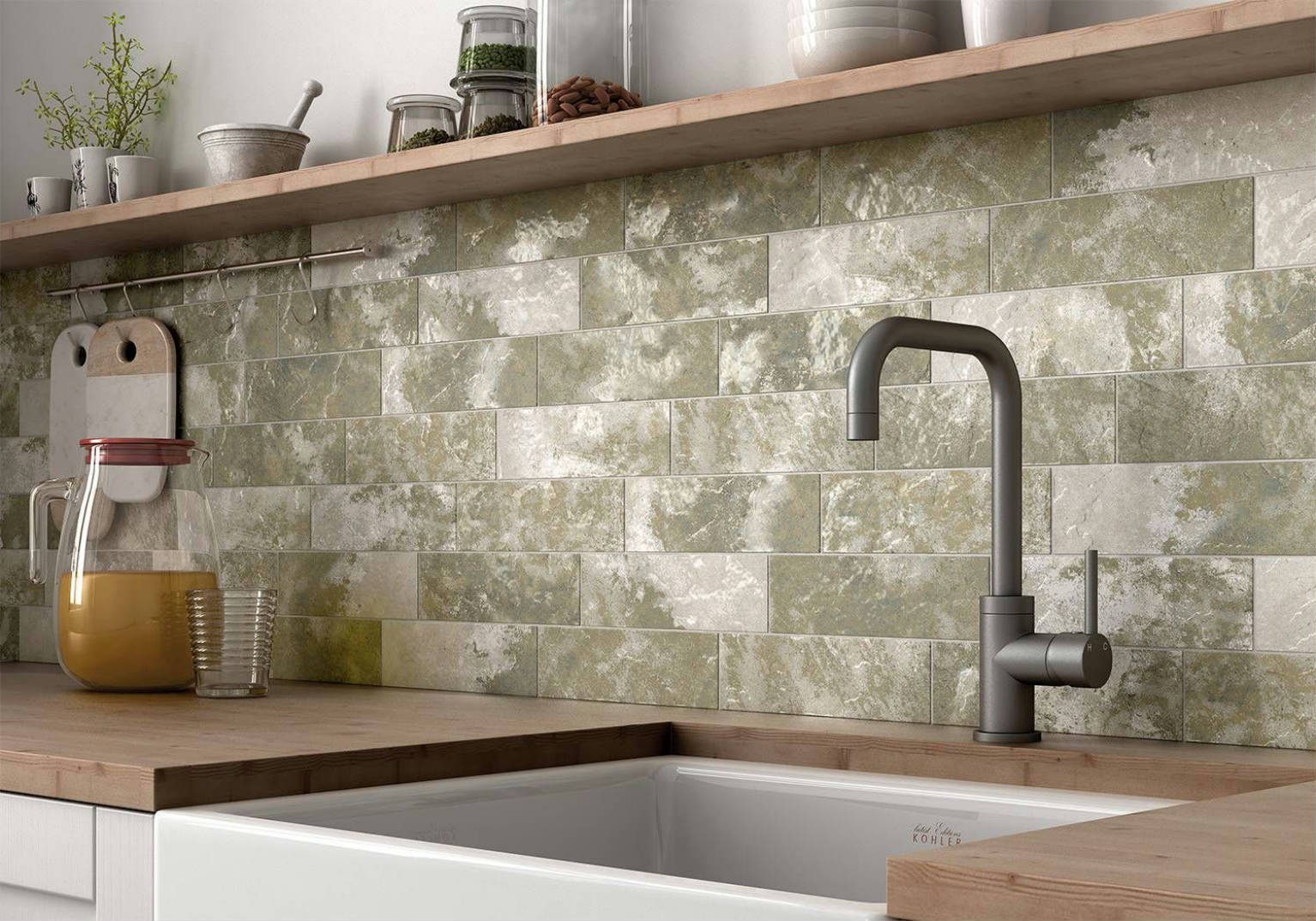Madrid 3X9 Musgo | Alita Tile