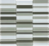 Mineral Blend Stacked Mosaic | Alita Tile
