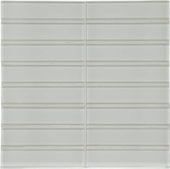 Mist 1.5X6 Stacked Mosaic | Alita Tile