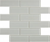 Mist 2X6 Brick Mosaic | Alita Tile