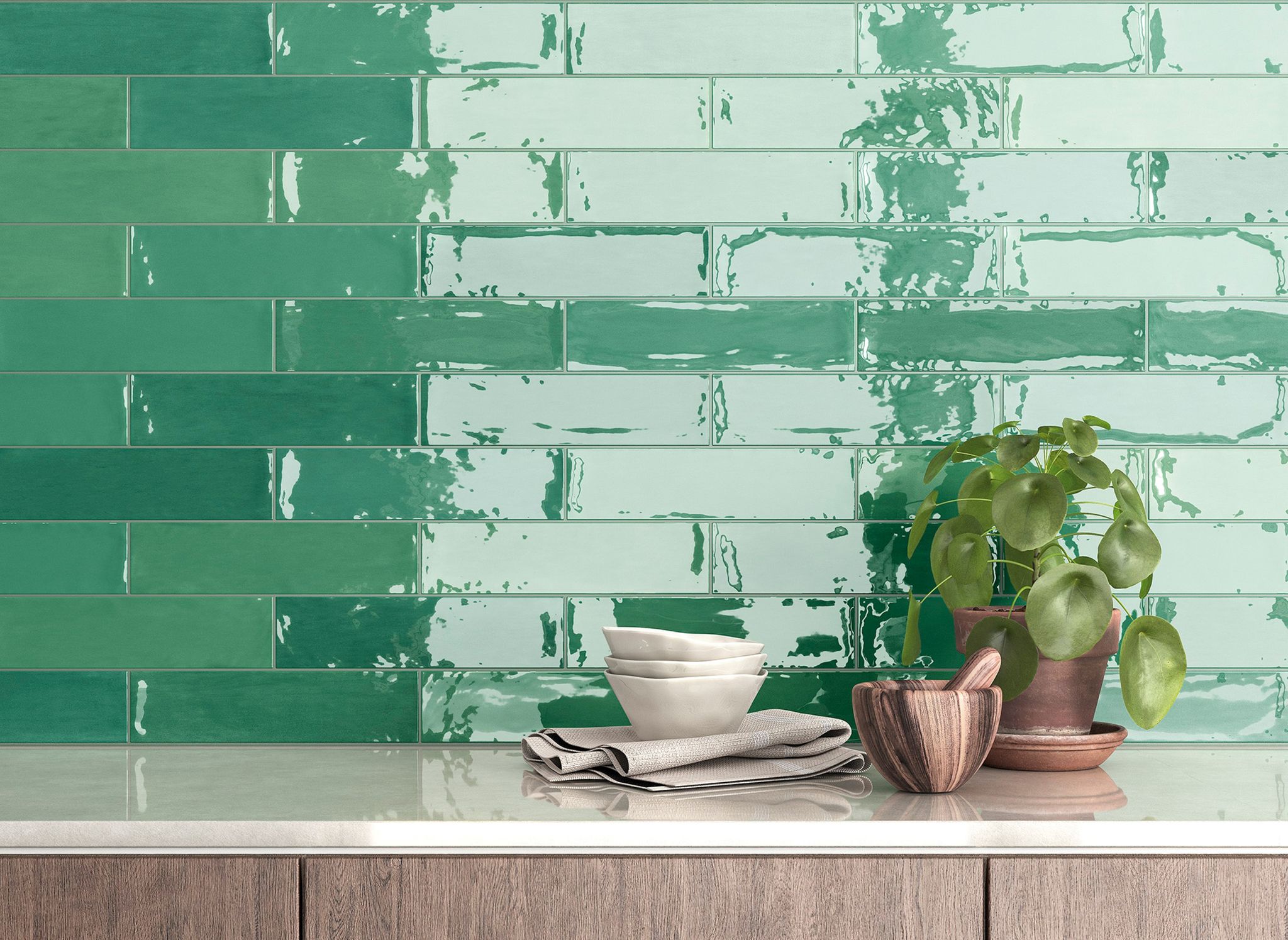 Morocco Green 3x11 | Alita Tile